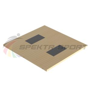 Купить Помост тяжелоатлетический 3х3х0,1м, рез. амортизаторы 1х0,5х0,04м в Железногорске-Илимском 