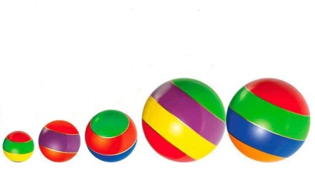 Купить Мячи резиновые (комплект из 5 мячей различного диаметра) в Железногорске-Илимском 